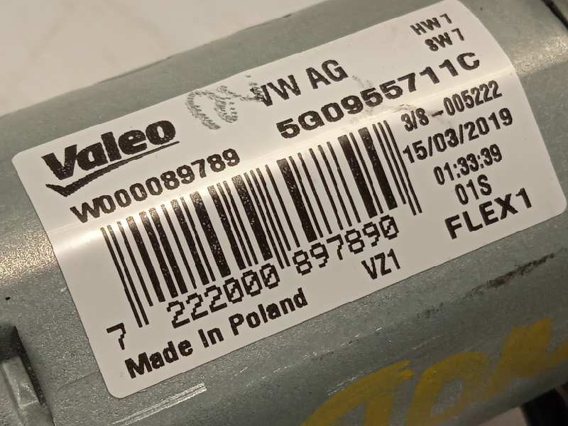 Recambio de motor limpia trasero para seat ibiza (kj1) fr referencia OEM IAM 5G0955711C  