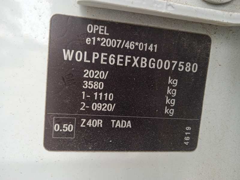 opel astra j lim. del año 2010