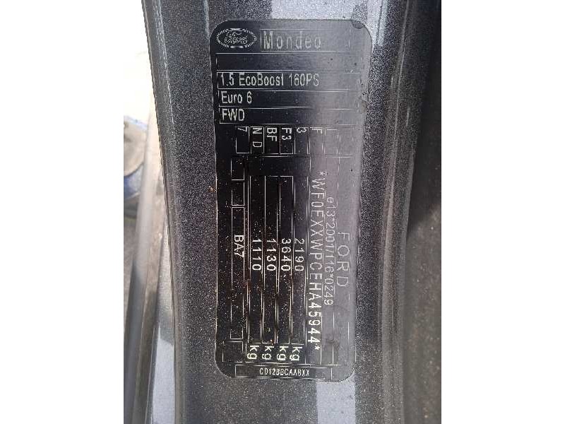 ford mondeo lim. del año 2017