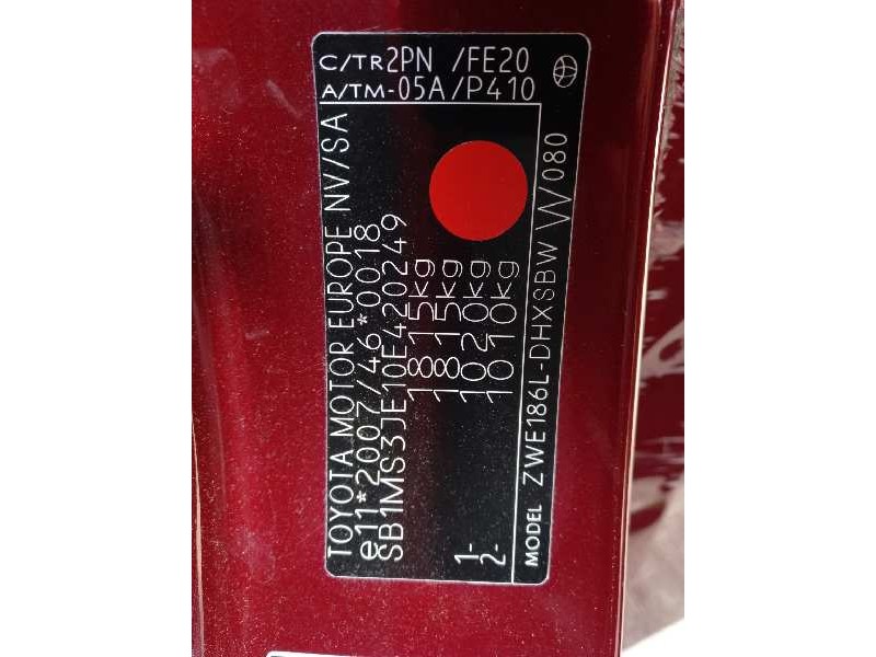 toyota auris del año 2018