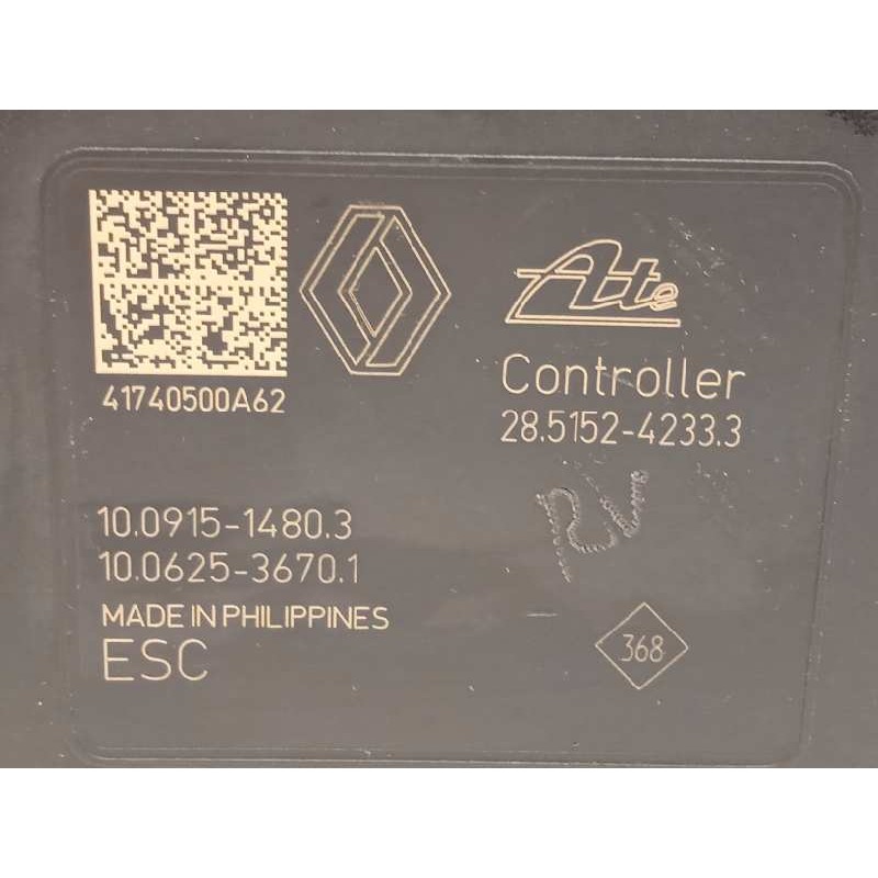 Recambio de abs para renault megane iv berlina 5p tech road referencia OEM IAM 476607355R 28515242333 10022010264