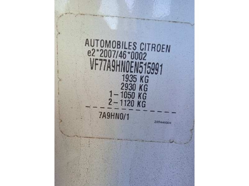 citroën berlingo station wagon del año 2014