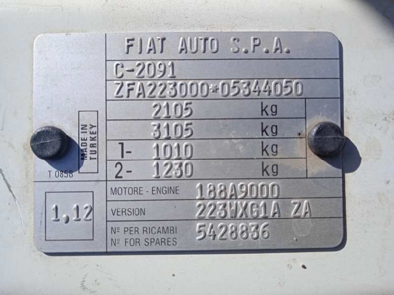 fiat doblo (119) del año 2005