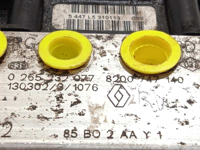 Recambio de abs para renault clio iii collection referencia OEM IAM 8200747140 0265800559 0265232077