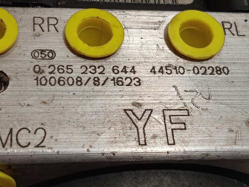 Recambio de abs para toyota auris active referencia OEM IAM 4451002280 0265800986 0265232644