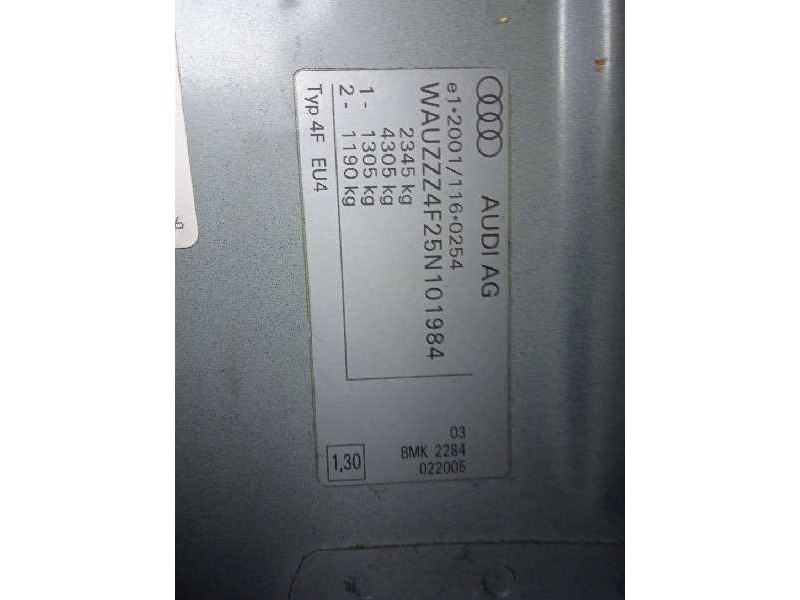 audi a6 berlina (4f2) del año 2005