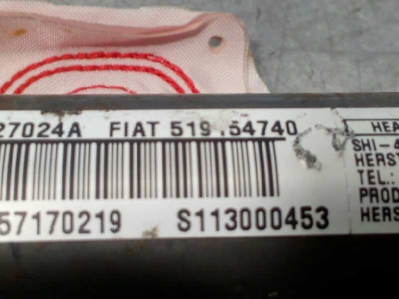 Recambio de airbag cortina delantero derecho para fiat punto (199) easy referencia OEM IAM 519154740  