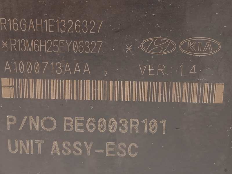 Recambio de abs para hyundai tucson 1.6 crdi cat referencia OEM IAM 58920D7101 BE6003R101 80BH6013R101