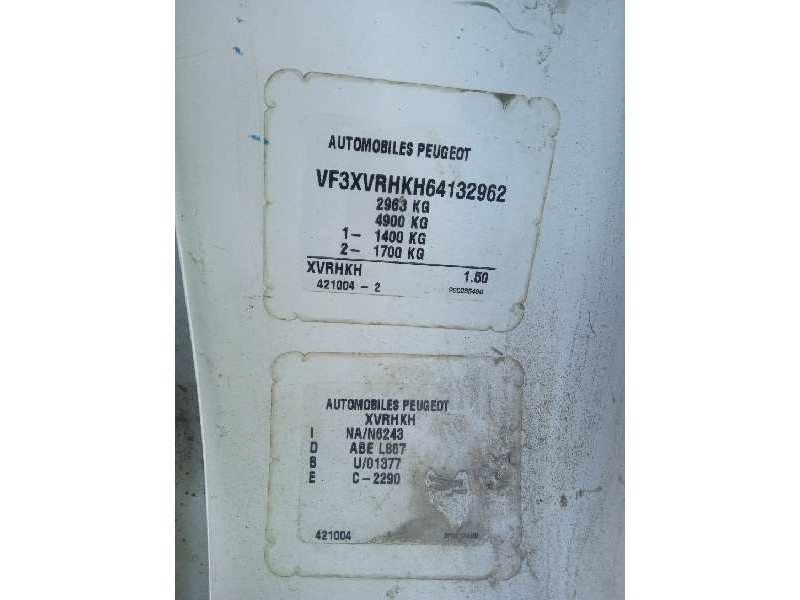 peugeot expert kasten del año 2008