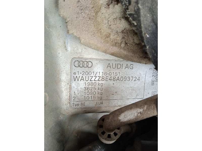 audi a4 berlina (8e) del año 2007