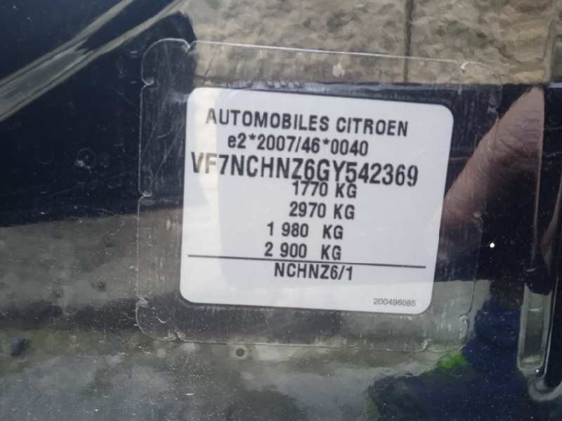 citroën c4 lim. del año 2016