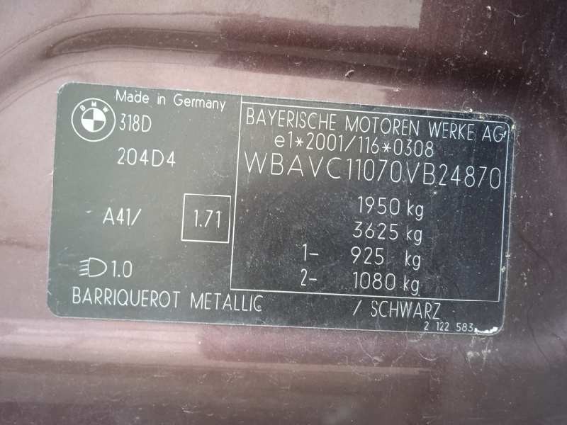 bmw serie 3 berlina (e90) del año 2006