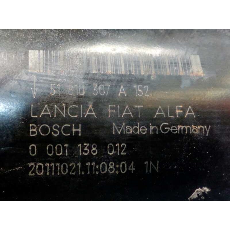 Recambio de motor arranque para fiat punto (199) easy referencia OEM IAM 51810307  0001138012