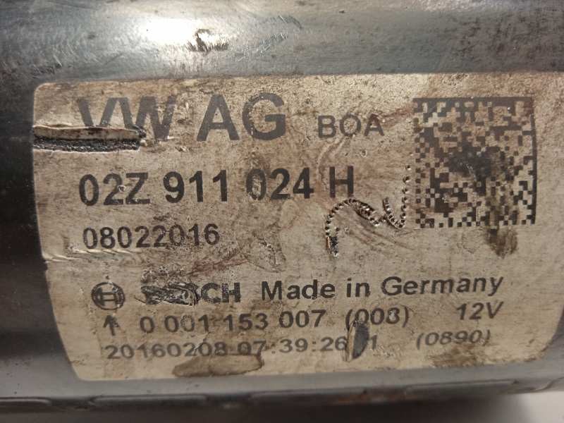 Recambio de motor arranque para volkswagen caddy furgón/kombi maxi kombi bmt referencia OEM IAM 02Z911024H  0001153007