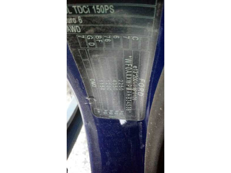 ford kuga (cbs) del año 2017