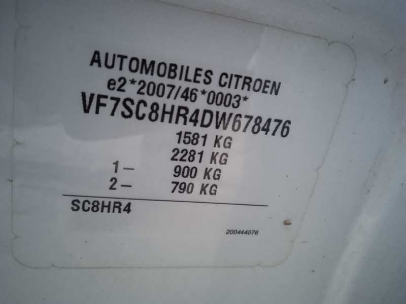 citroën c3 del año 2013