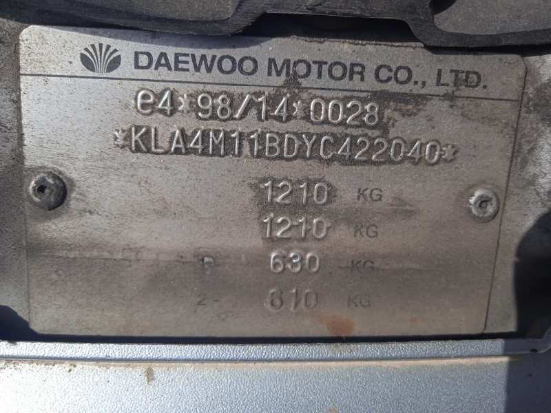 daewoo matiz del año 1999