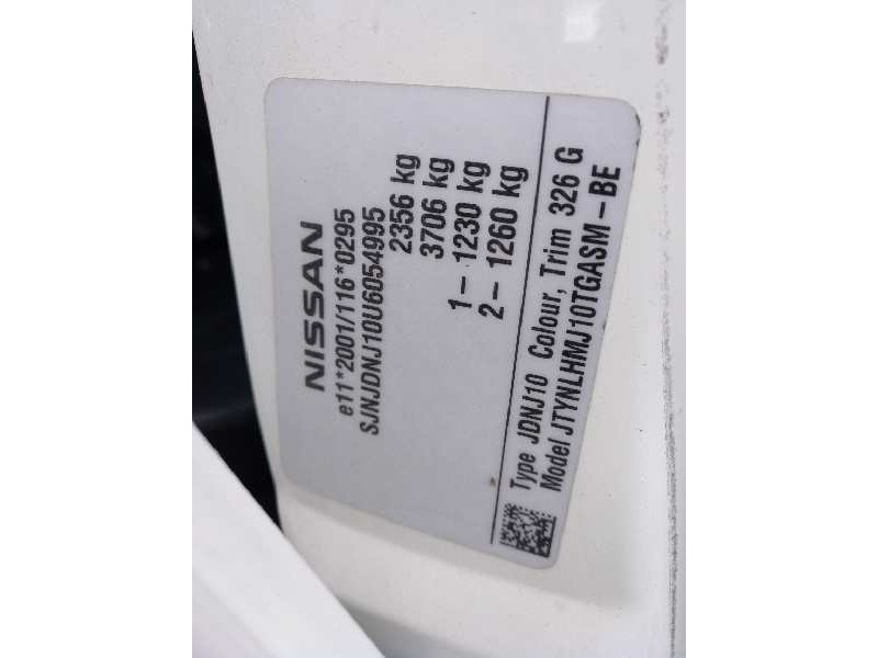 nissan qashqai+2 (jj10) del año 2010