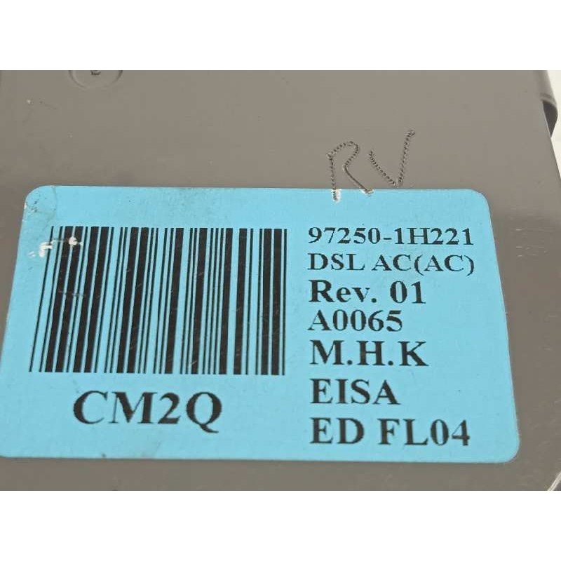 Recambio de mando calefaccion / aire acondicionado para kia cee´d drive referencia OEM IAM 972501H221  972501H221EQ