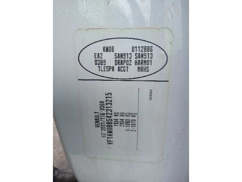 renault kangoo del año 2009