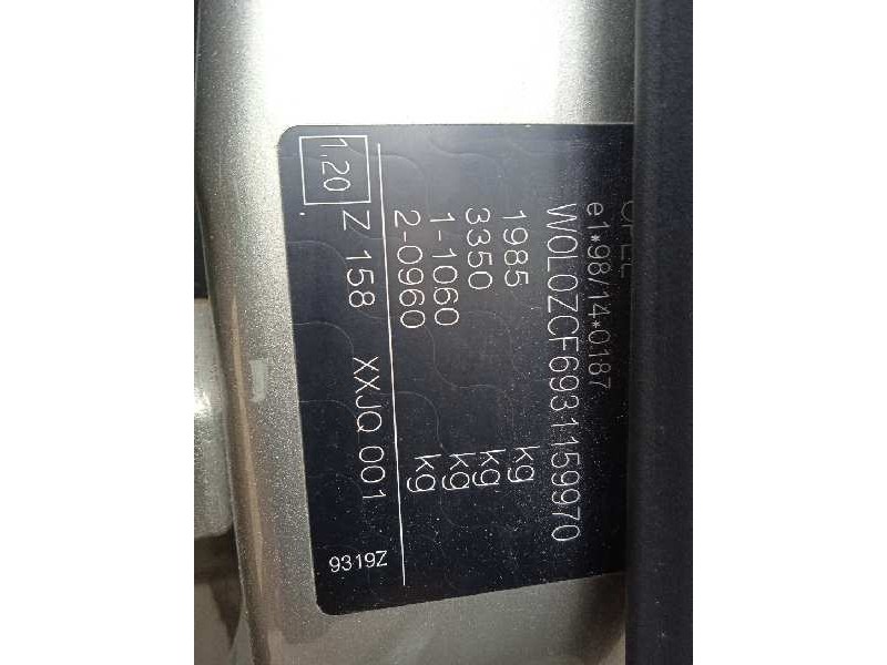 opel vectra c berlina del año 2003