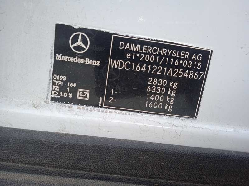 mercedes-benz clase m (w164) del año 2008