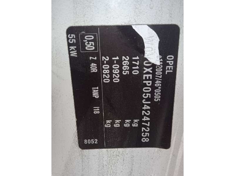 opel corsa e del año 2018