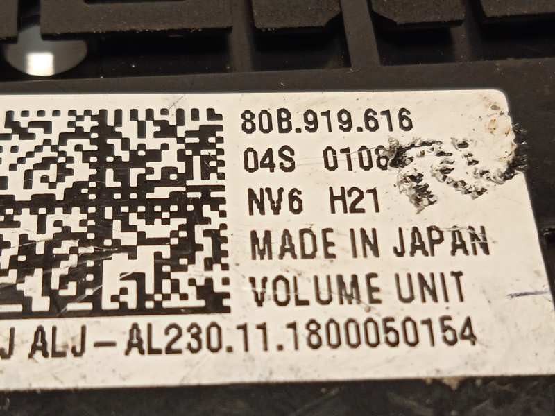 Recambio de interruptor para audi q5 (fyb) 40 tdi quattro básico referencia OEM IAM 80B919616  