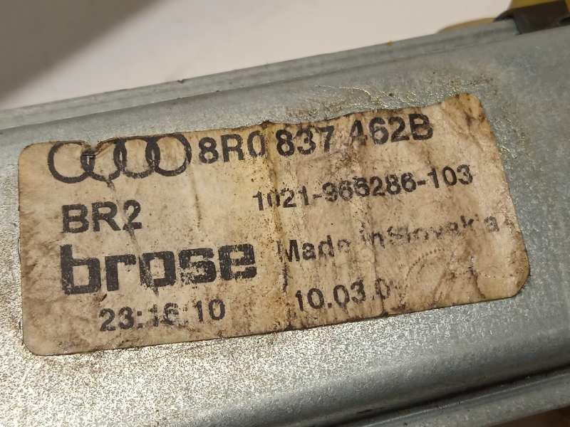 Recambio de elevalunas delantero derecho para audi q5 (8r) 2.0 tdi (125kw) referencia OEM IAM 8R0837462B  8K0959802