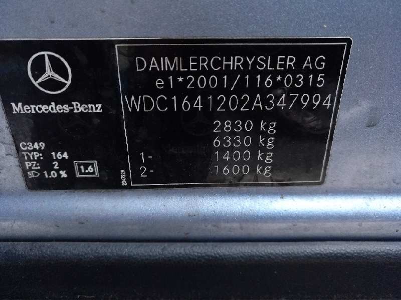 mercedes-benz clase m (w164) del año 2008