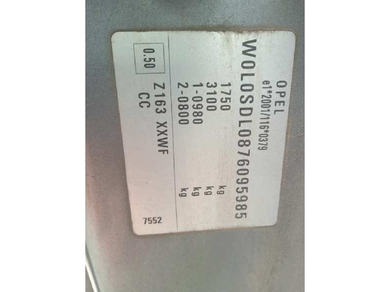 opel corsa d del año 2007