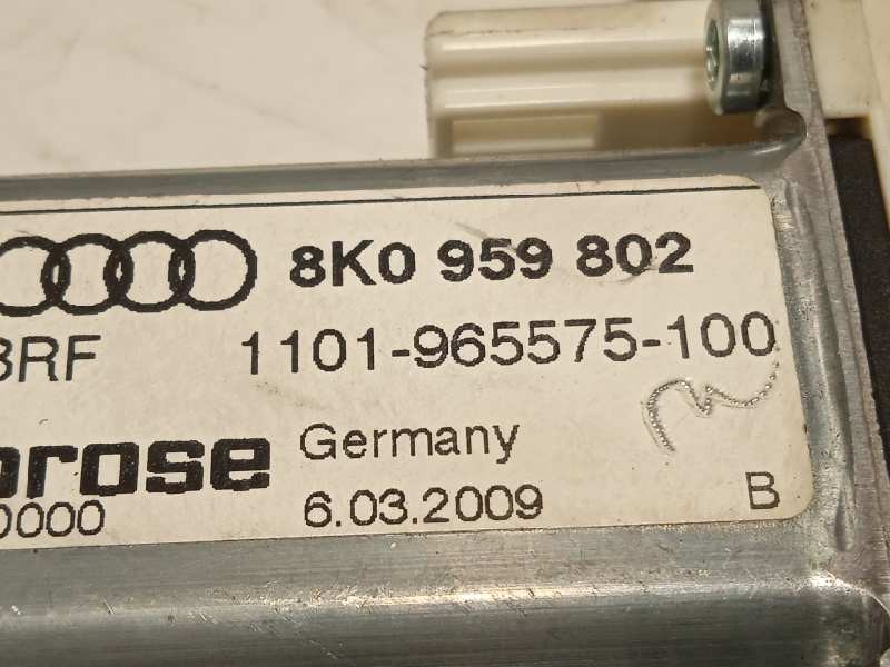 Recambio de elevalunas delantero derecho para audi q5 (8r) 2.0 tdi (125kw) referencia OEM IAM 8R0837462B  8K0959802