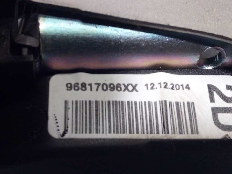 Recambio de cinturon seguridad trasero derecho para citroën c3 picasso exclusive referencia OEM IAM 96817096XX  8975ES