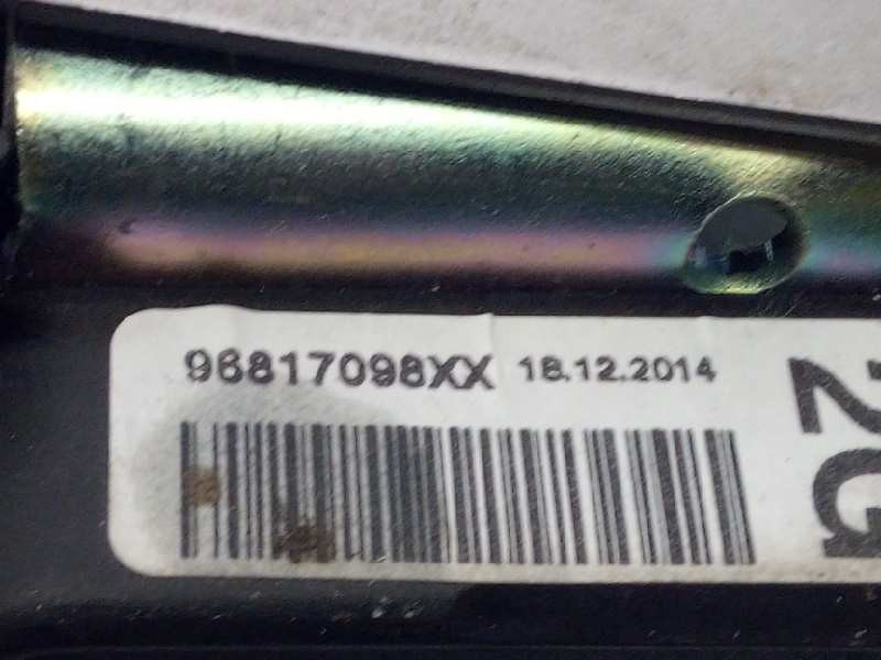 Recambio de cinturon seguridad trasero izquierdo para citroën c3 picasso exclusive referencia OEM IAM 96817098XX  8975ER