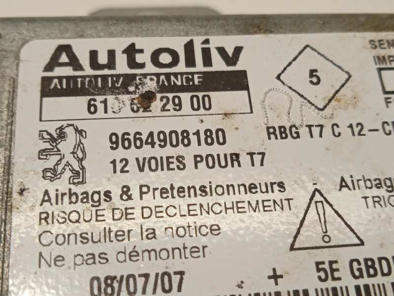 Recambio de centralita airbag para peugeot 308 premium referencia OEM IAM 9664908180  