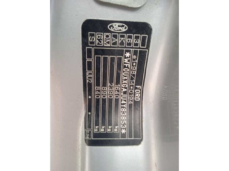 ford fusion (cbk) del año 2004