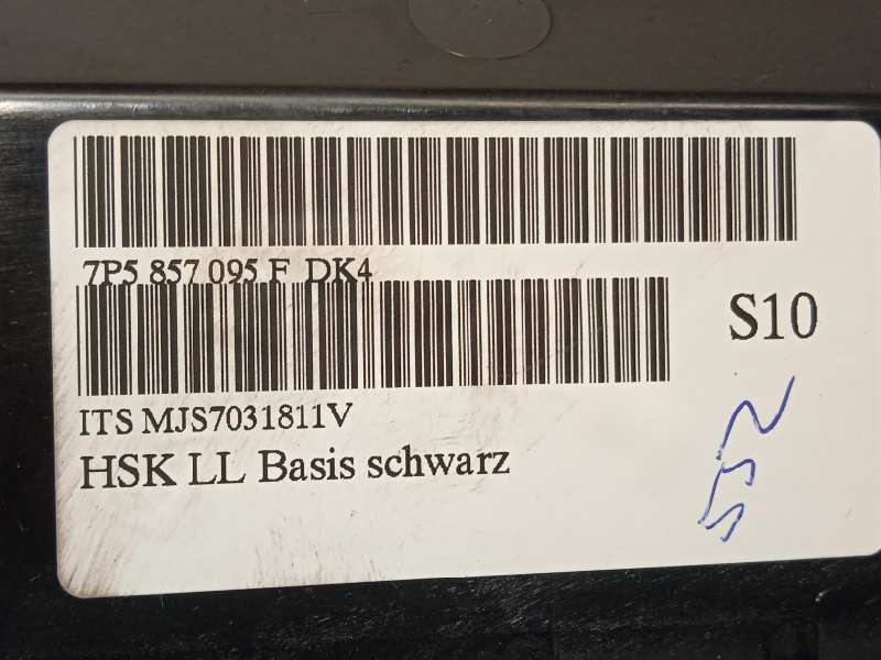 Recambio de guantera para porsche cayenne (typ 92aa) referencia OEM IAM 7P5857095F  95855209500DK4