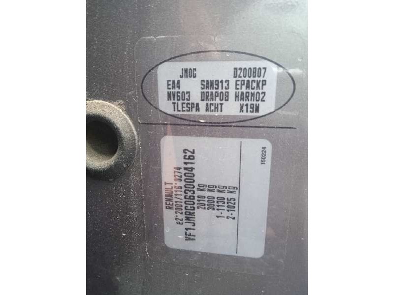 renault scenic ii del año 2004