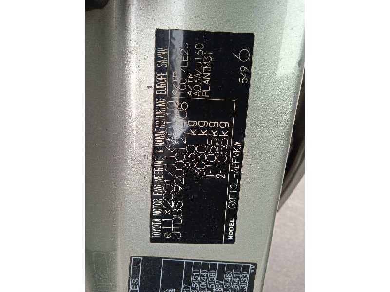 lexus is200 (gxe10) del año 2004