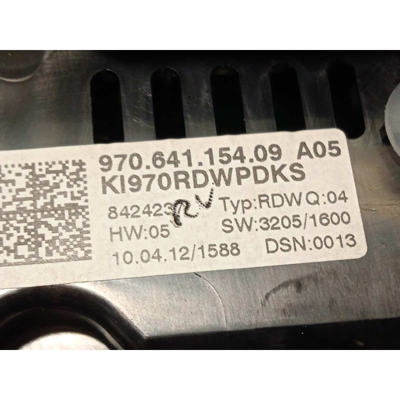 Recambio de cuadro instrumentos para porsche panamera 4 s referencia OEM IAM 97064115409  97064115409A05