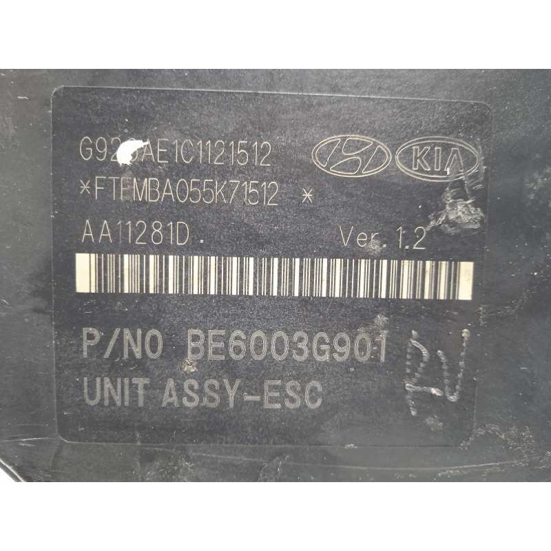 Recambio de abs para kia rio concept referencia OEM IAM 589201W500 BE6003G901 BH6013G900