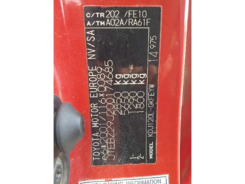 toyota land cruiser (j12) del año 2009