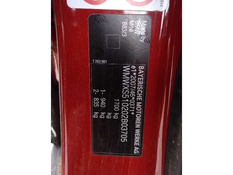 bmw mini (f56) del año 2014