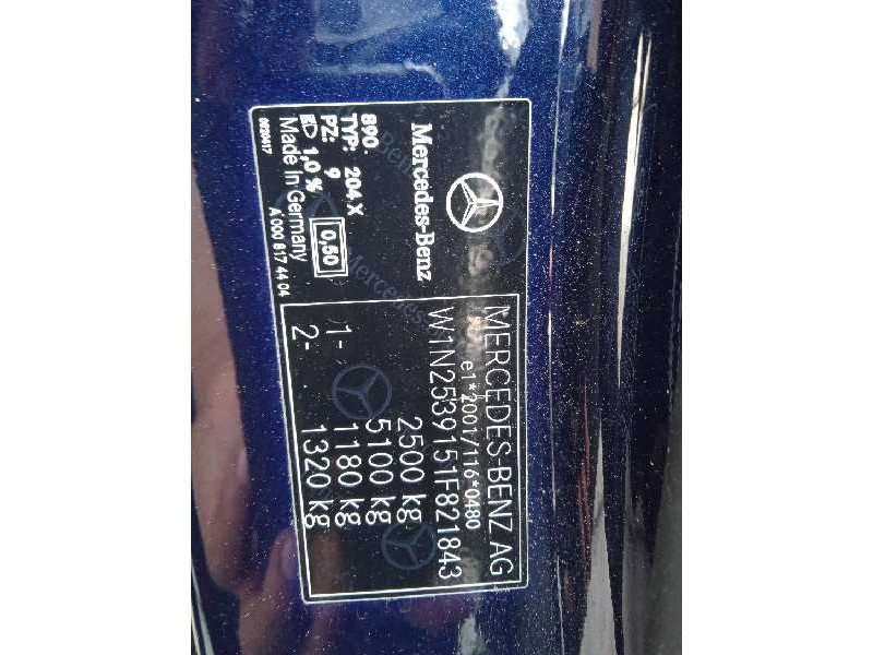 mercedes-benz clase glc (w253) del año 2020