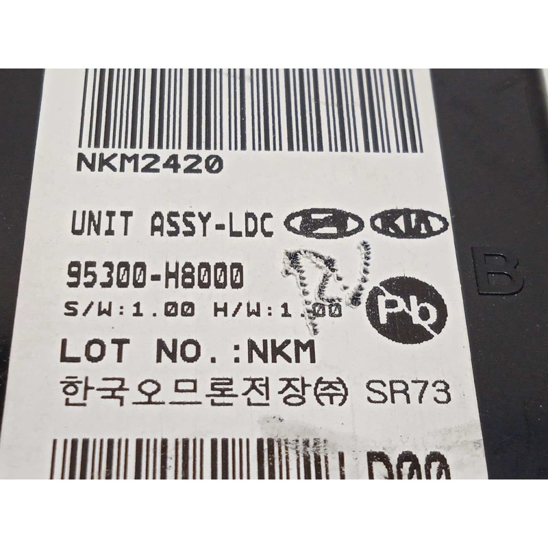 Recambio de modulo electronico para kia stonic (ybcuv) 1.2 cat referencia OEM IAM 95300H8000  