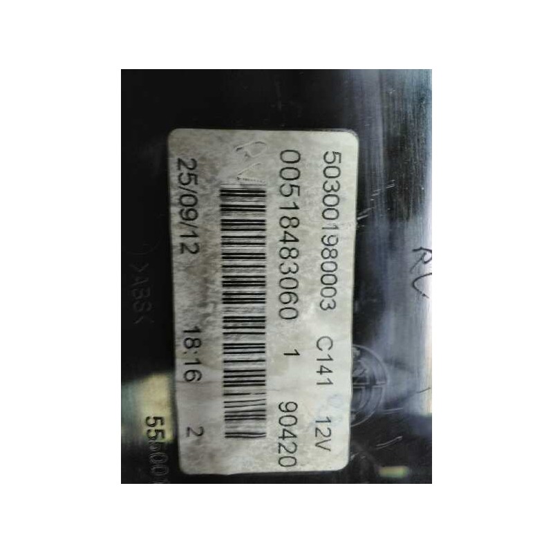 Recambio de cuadro instrumentos para fiat bravo (198) 1.6 16v dynamic multijet (77kw) referencia OEM IAM 00518483060  