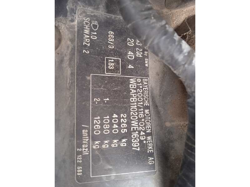 bmw x3 (e83) del año 2005