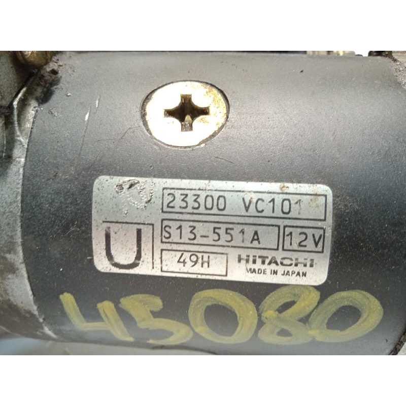 Recambio de motor arranque para nissan patrol gr (y61) básico referencia OEM IAM 23300VC101  S13551A