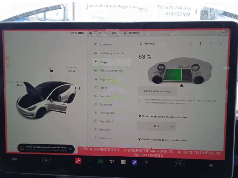 tesla model 3 rwd del año 2022