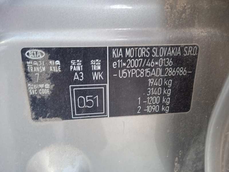 kia sportage del año 2013